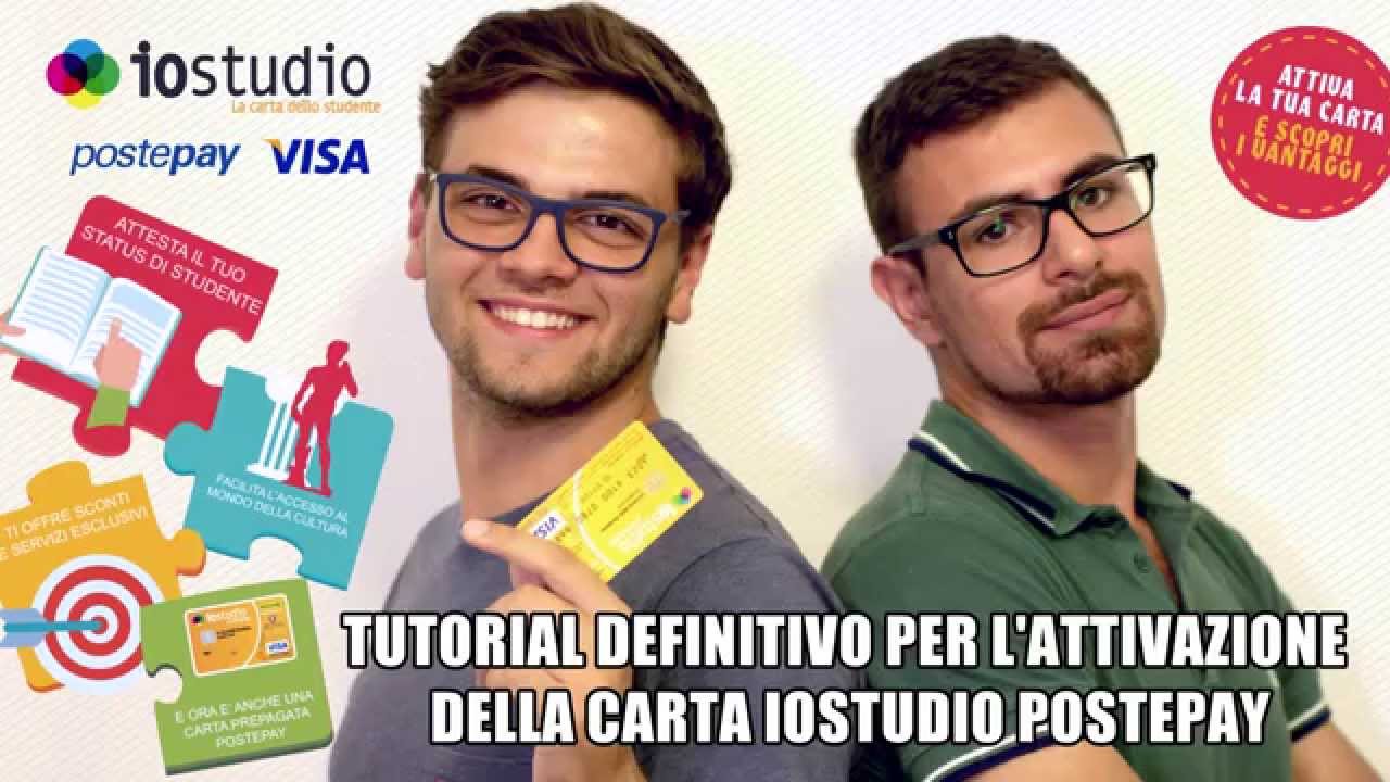 Come registrare la carta dello studente
