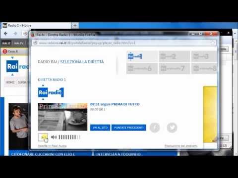 Come registrare da radio internet