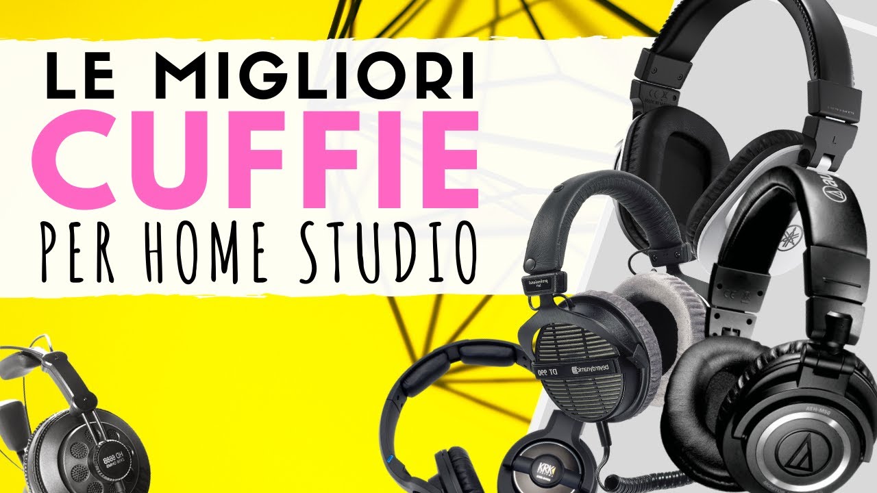 Migliori cuffie per registrare 1 Migliori cuffie per registrare