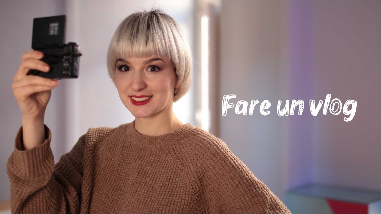 Come registrare un vlog 1 Come registrare un vlog