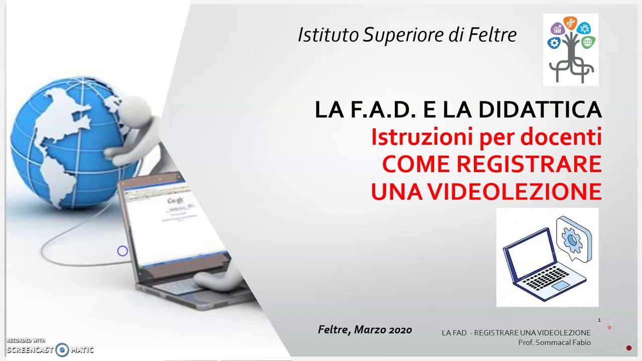Registrare una lezione