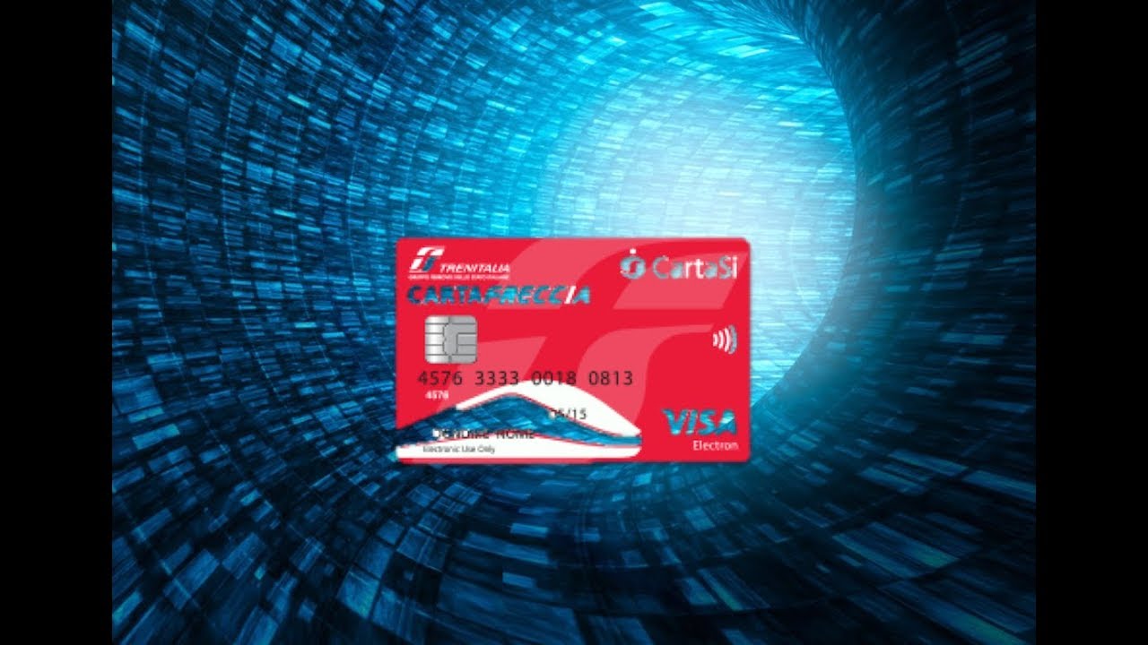 Trenitalia registrare carta di credito