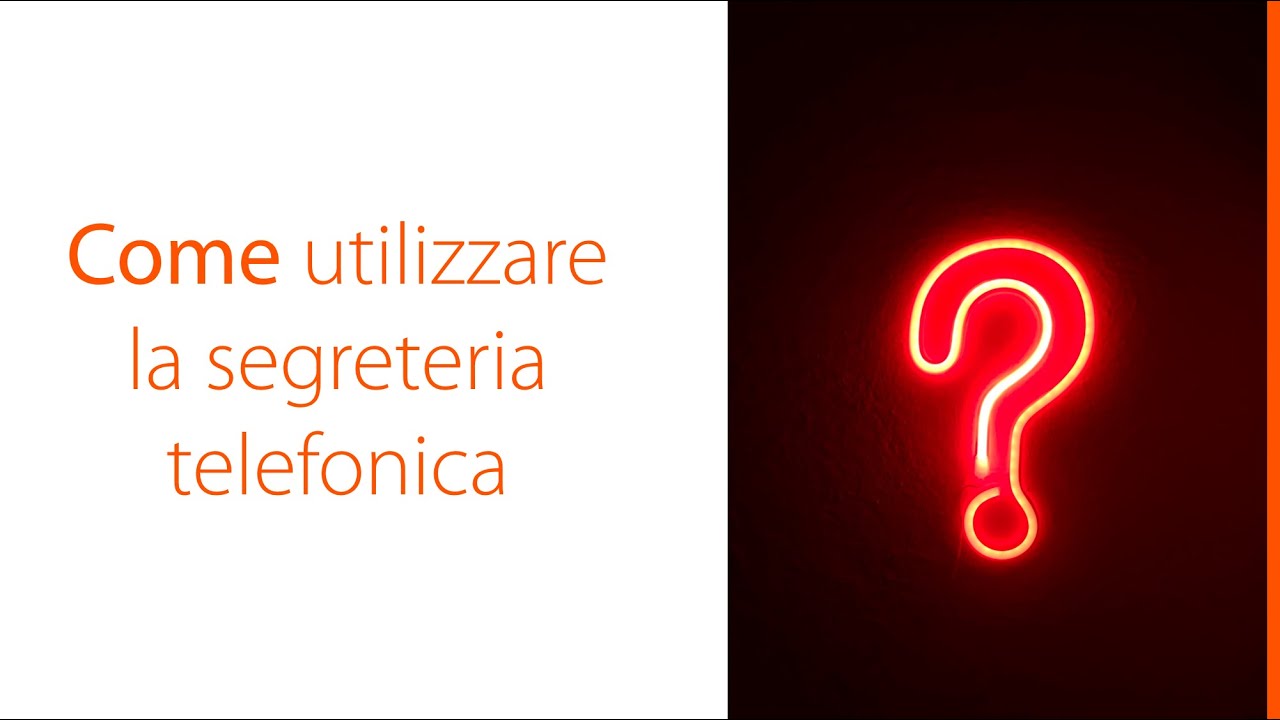 Registrare messaggio segreteria telefonica tim 1 Registrare messaggio segreteria telefonica tim