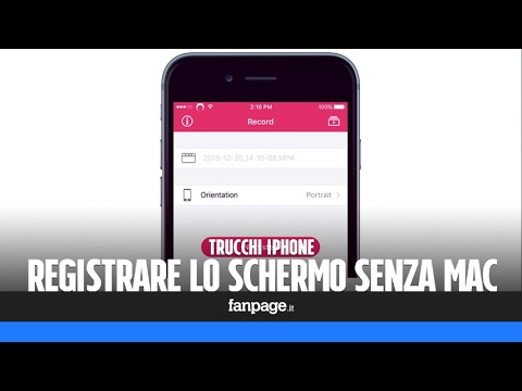 Come registrare lo schermo su netflix iphone