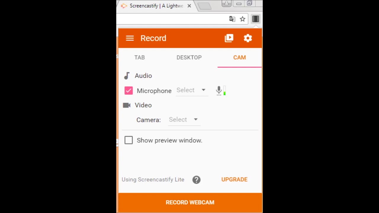 Estensione chrome per registrare schermo e audio