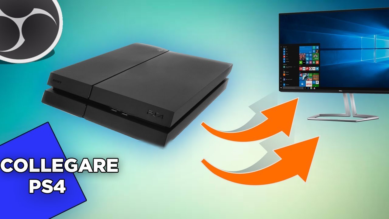 Come registrare la ps4 con il pc