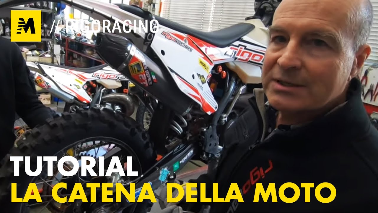 Registrare catena moto
