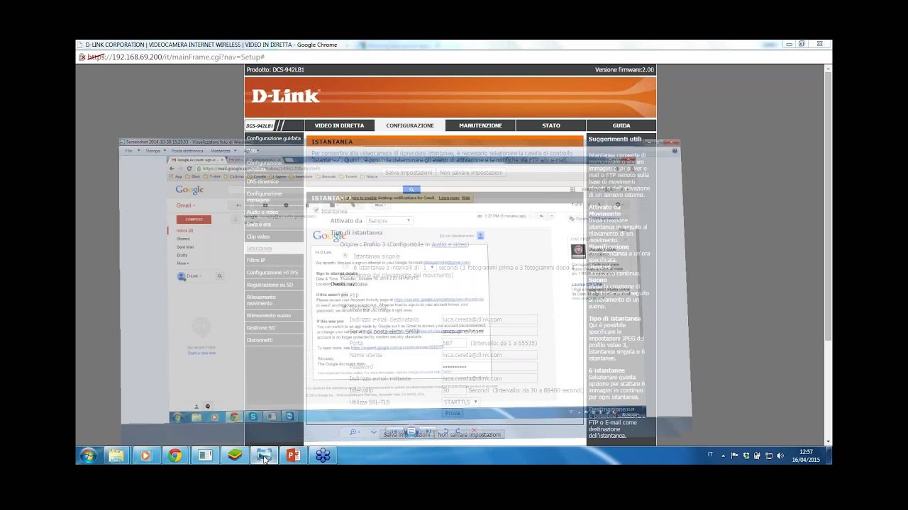 Registrare prodotto dlink