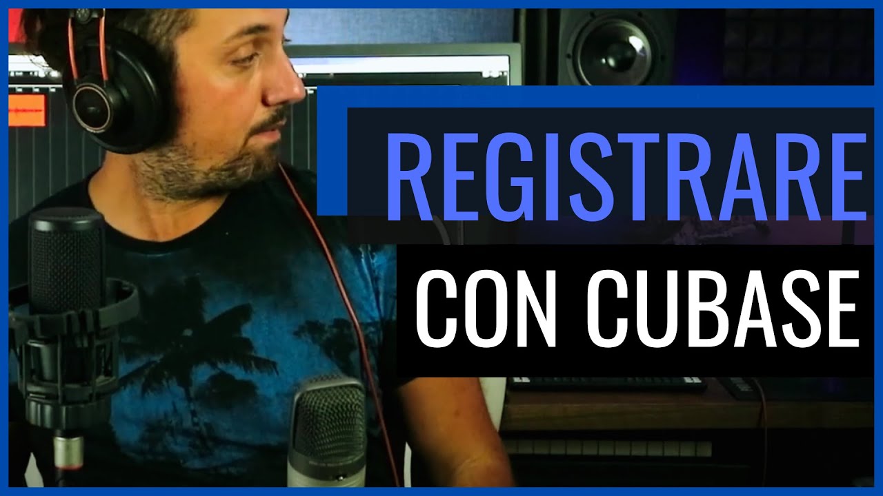 Registrare voce cubase