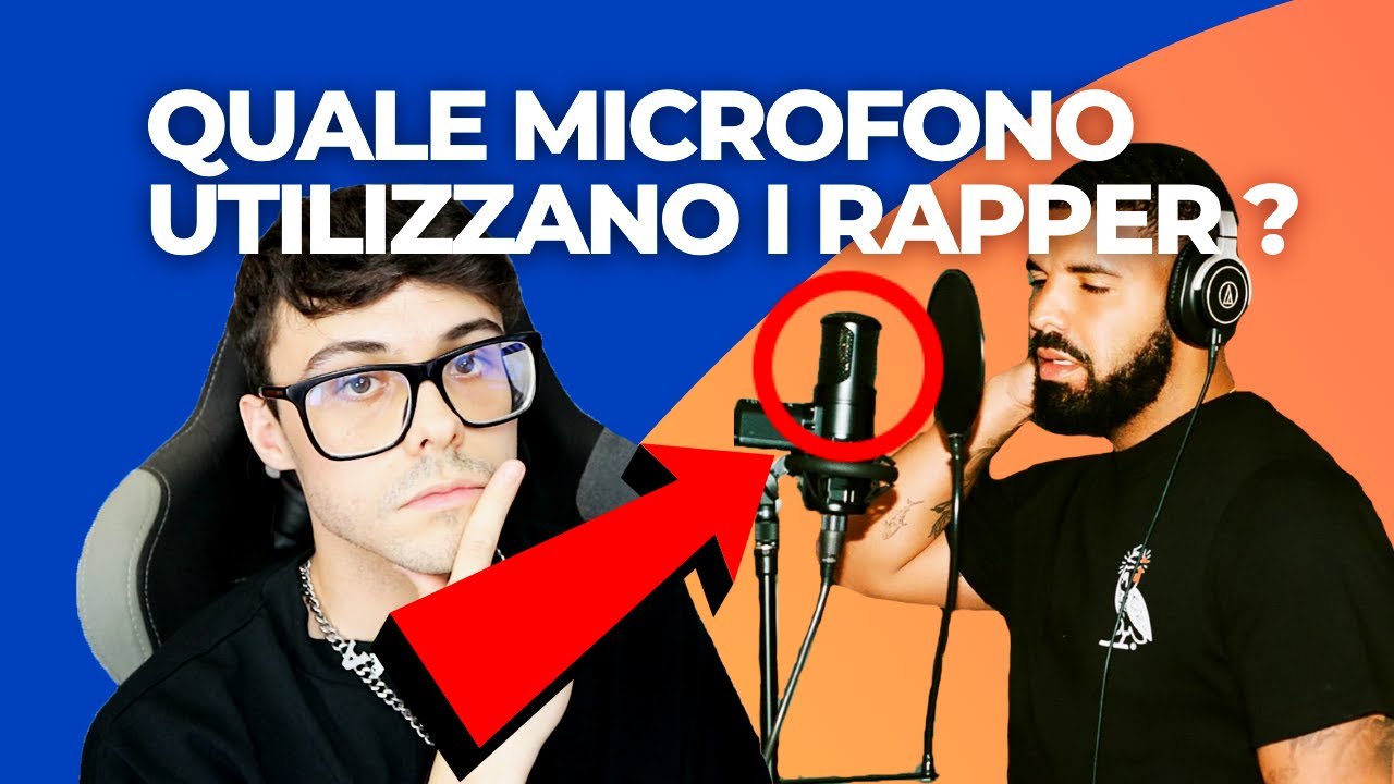Microfono per registrare rap