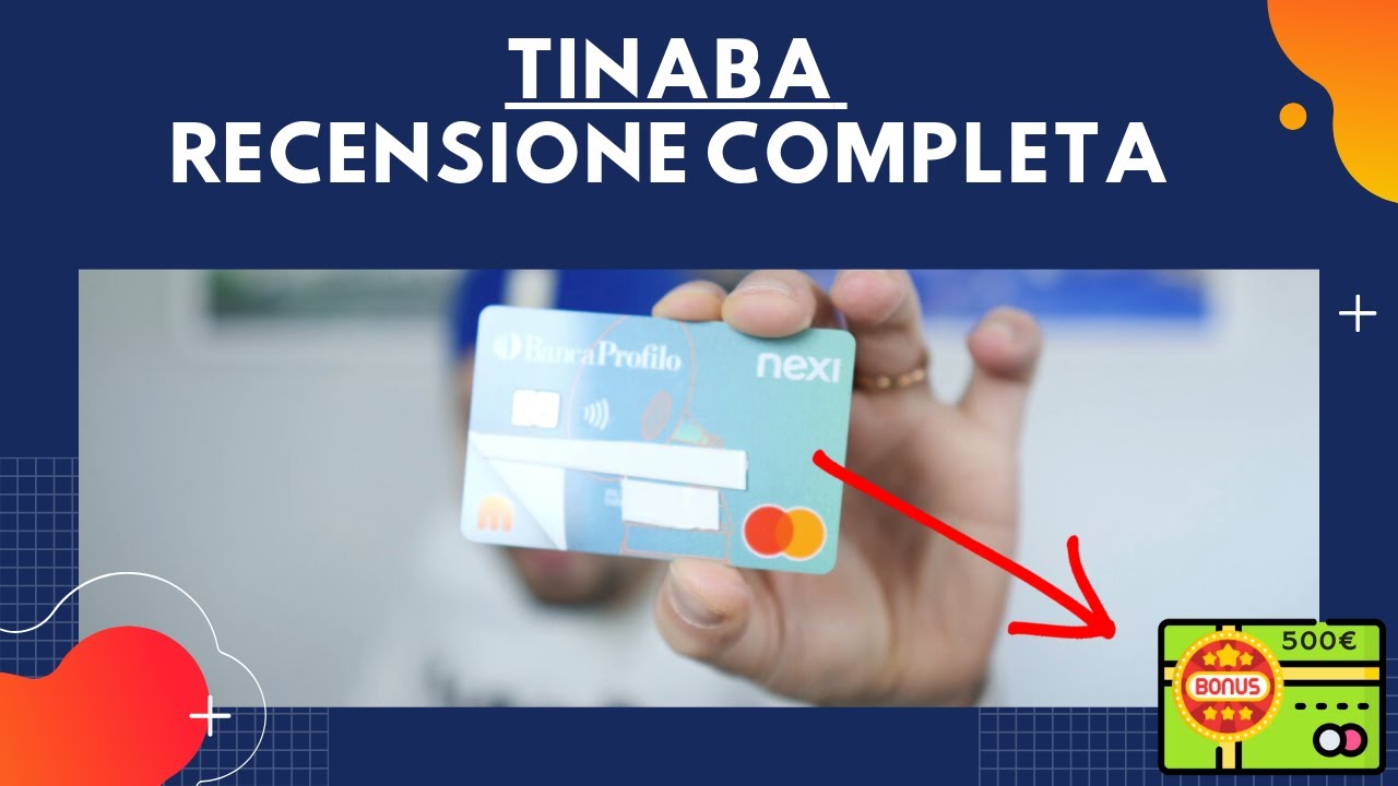 Registrare carta tinaba su nexi
