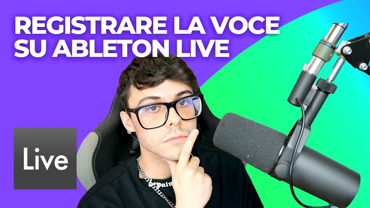 Registrare audio ableton 1 Registrare audio ableton