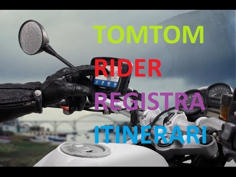 Registrare tomtom 1 Registrare tomtom