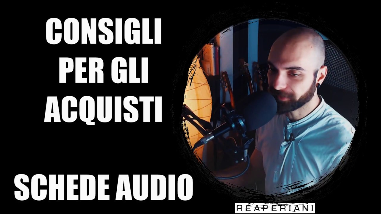 Scheda audio per registrare voce 1 Scheda audio per registrare voce