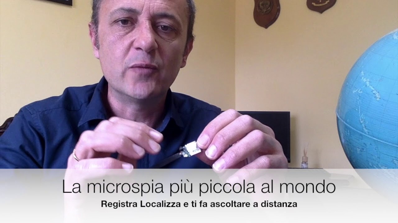 Cimici per registrare conversazioni