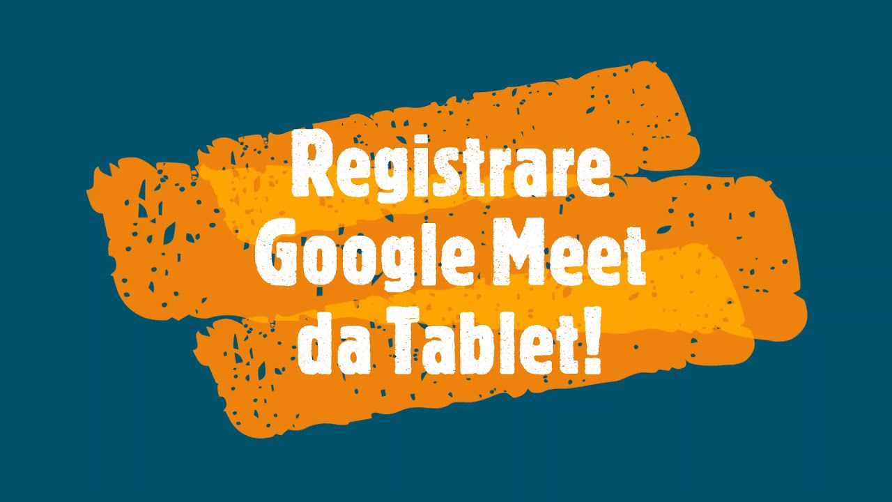 Registrare meet di nascosto