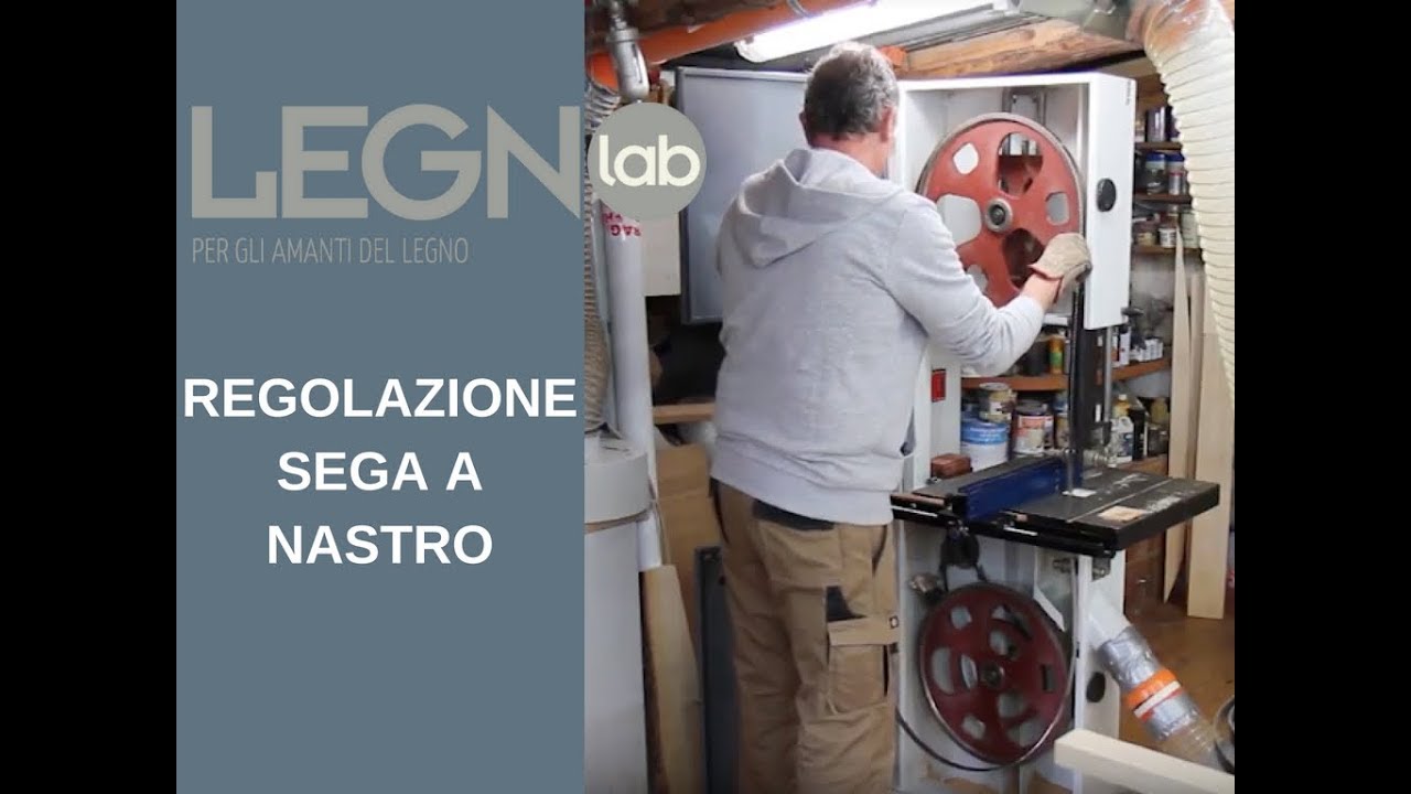 Come registrare una sega a nastro