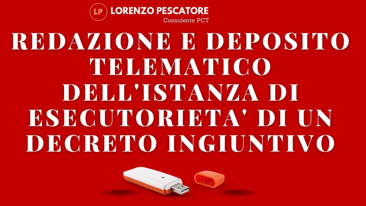 Quando si deve registrare un decreto ingiuntivo