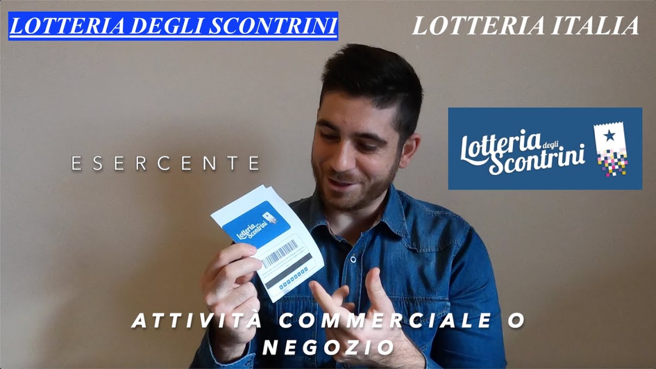 Registrare codice lotteria italia