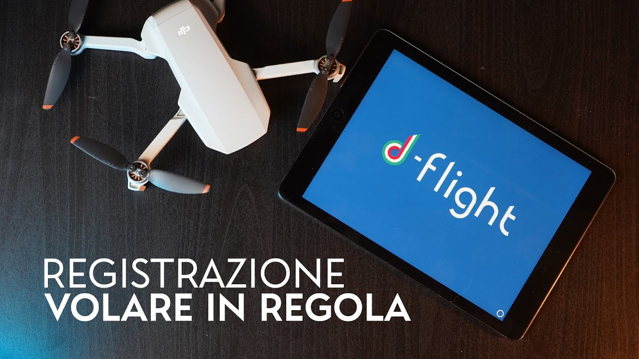 Registrare drone dji mini 2