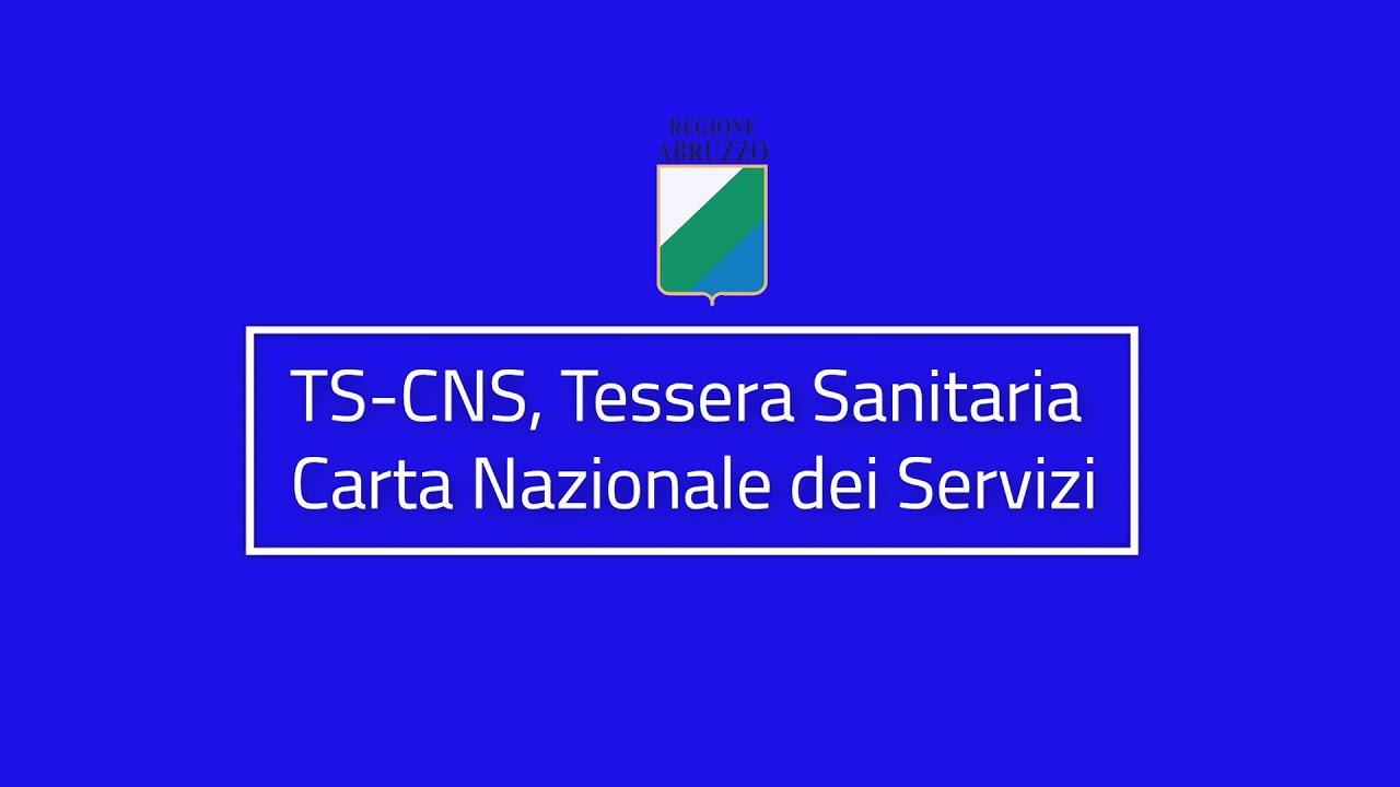 Registrare tessera sanitaria