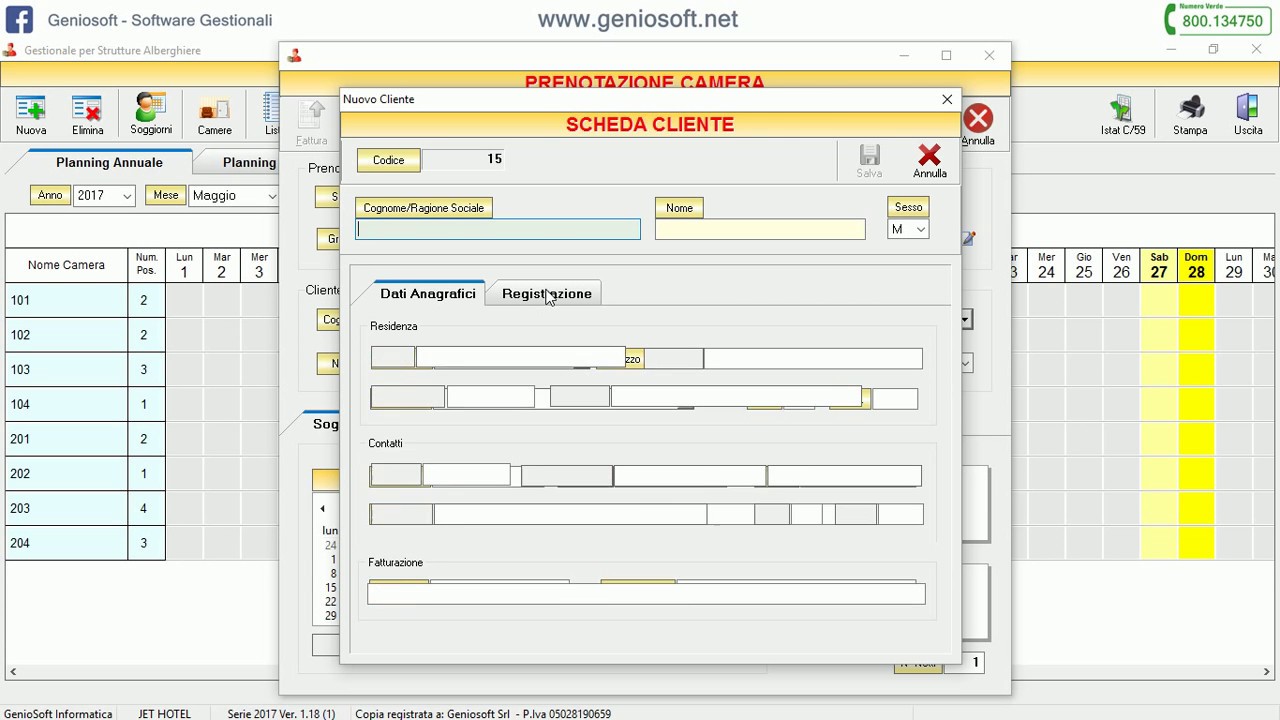 Fatture booking come registrare