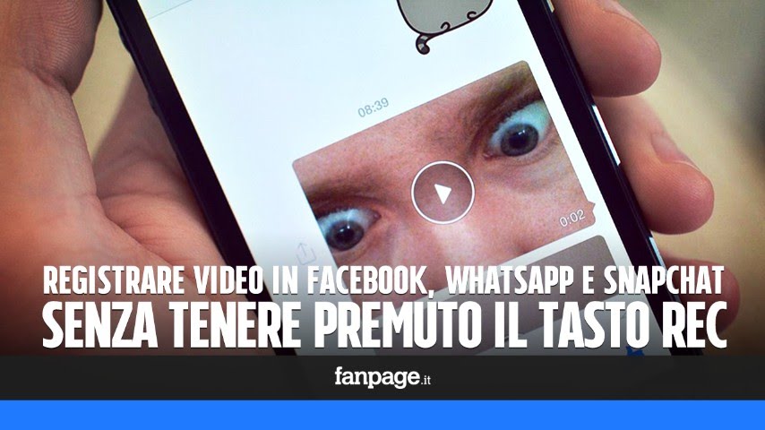 Registrare chat facebook