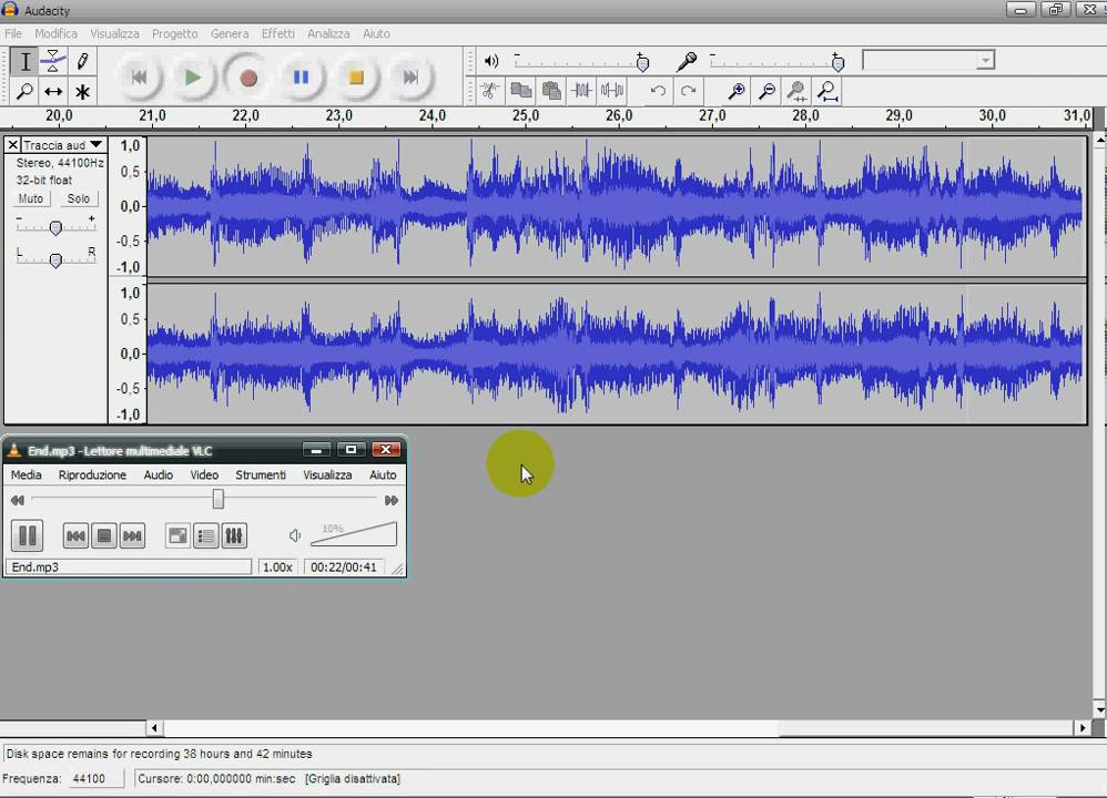 Registrare audio casse
