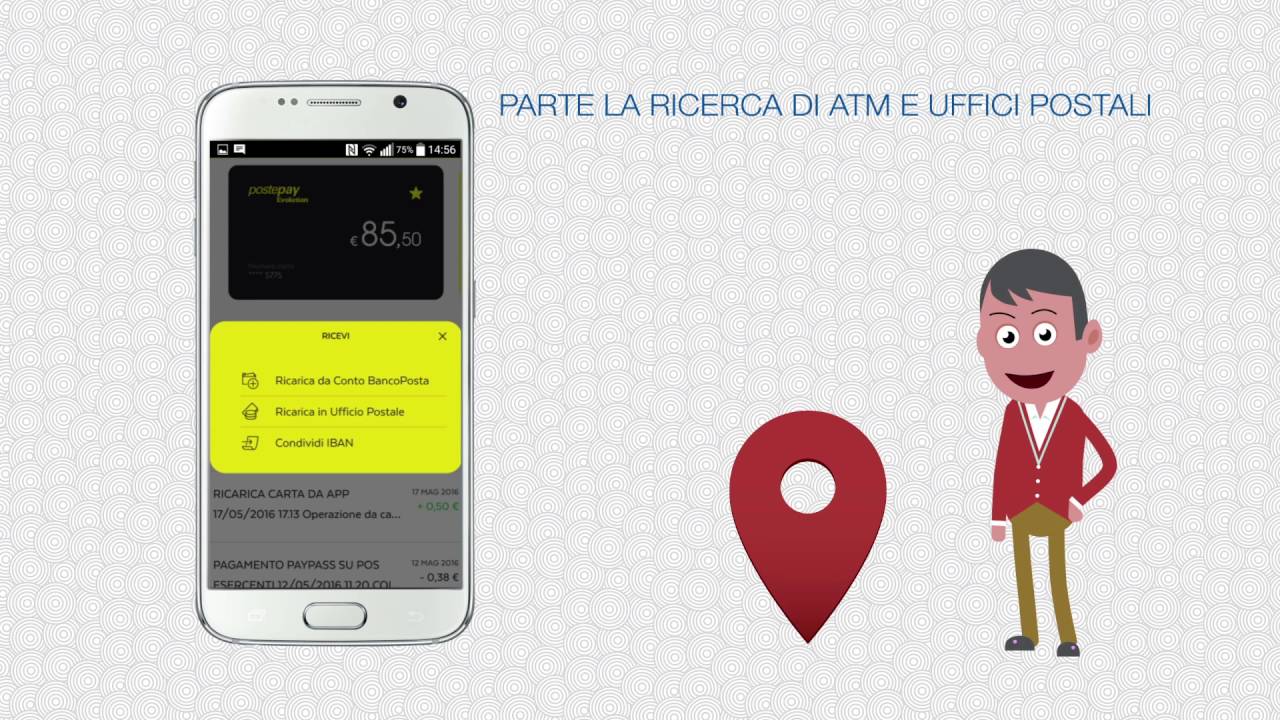 Come registrare postepay su app