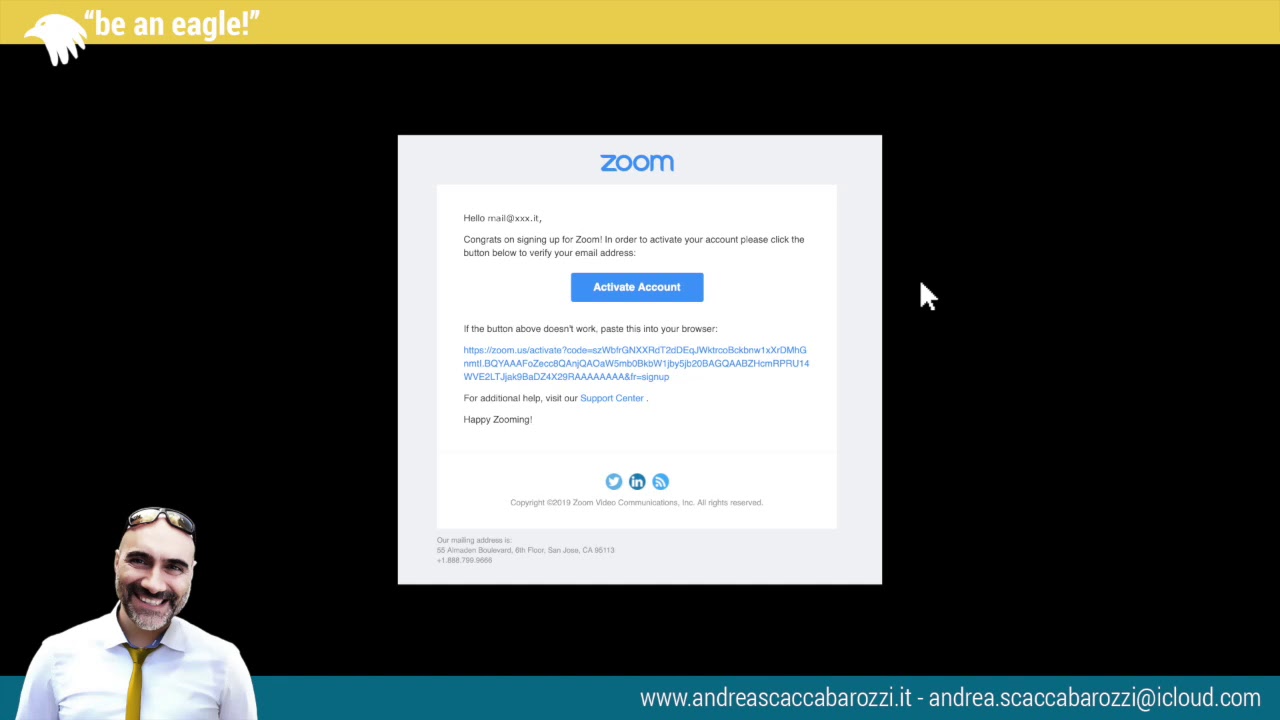 Zoom non mi fa registrare