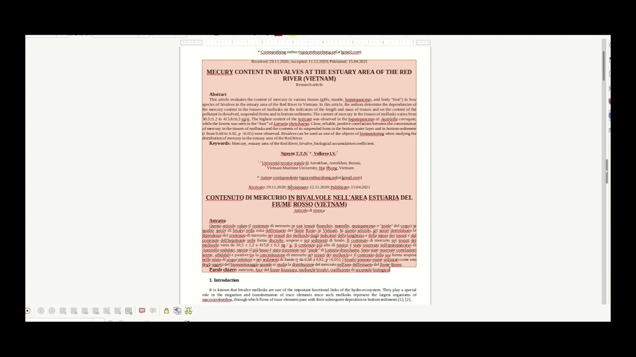 Registrare una rivista