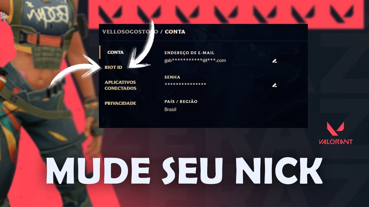 Como Mudar Meu Nick No VALORANT Actualizado Em Novembro 2023