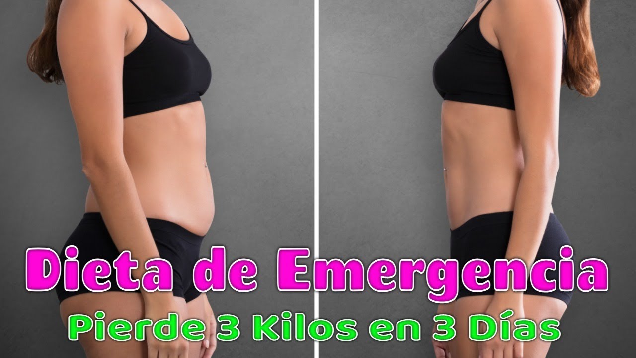 ¿Qué comer para bajar 3 kilos?