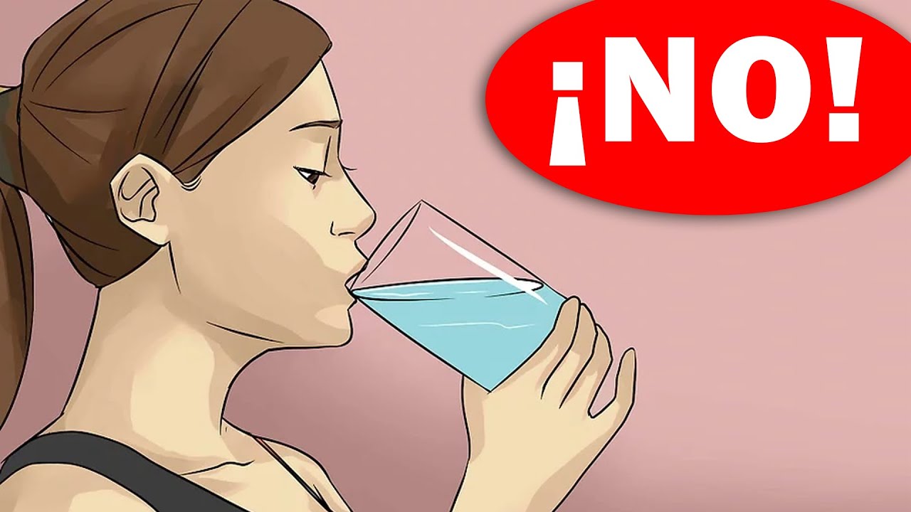 ¿Qué pasa si solo tomo agua en todo el día?