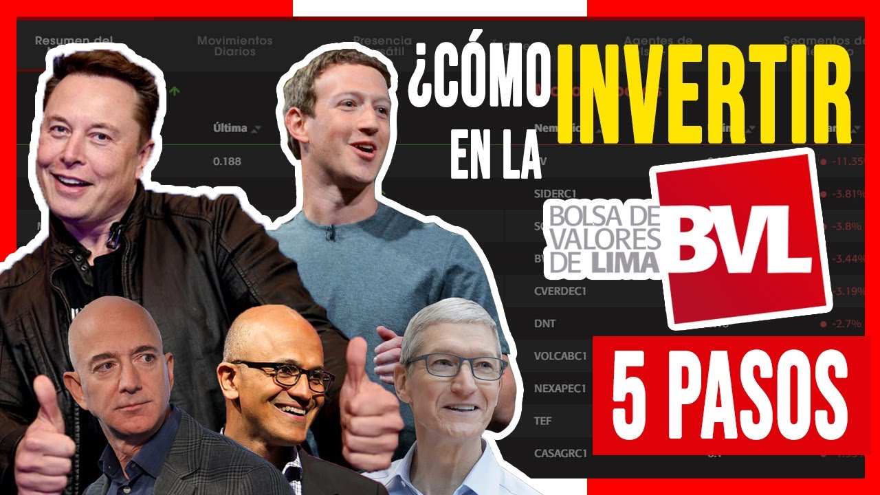 ¿Cómo invertir en la Bolsa de Valores de Perú?