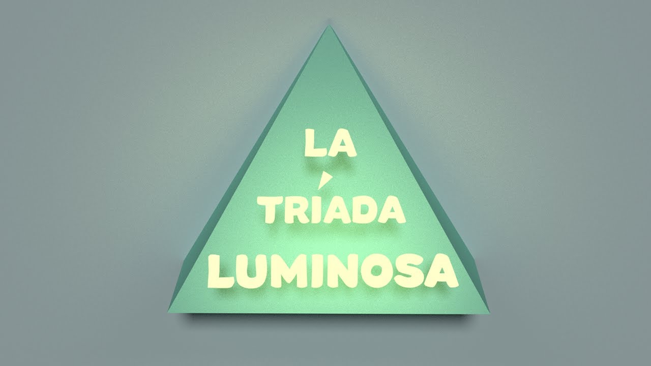 ¿Qué es la triada luminosa y oscura?