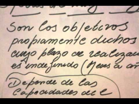 ¿Qué tipos de metas existen y cuáles son?
