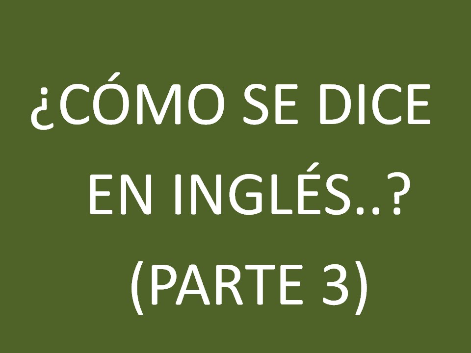 ¿Cómo se le puede decir al trabajo?