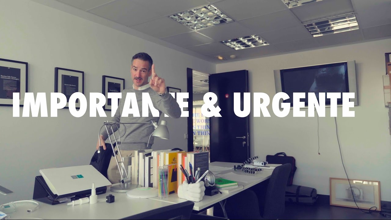 ¿Qué es lo importante y lo urgente?