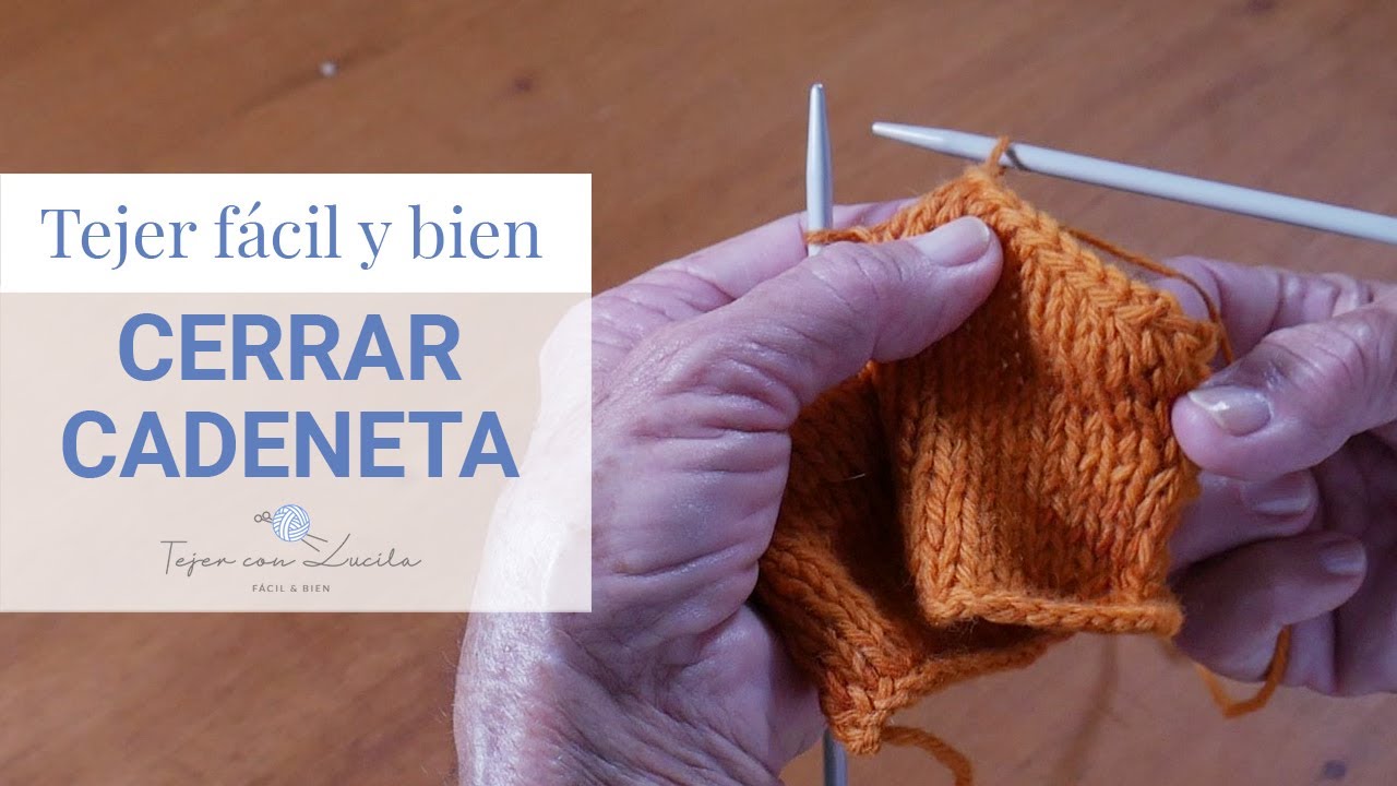 ¿Cómo cerrar el punto cadeneta?