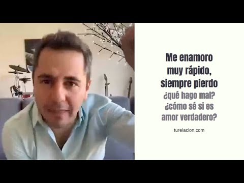 ¿Por qué me enamoro muy rápido?