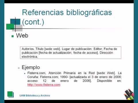 ¿Cómo usar la bibliografia Vancouver?
