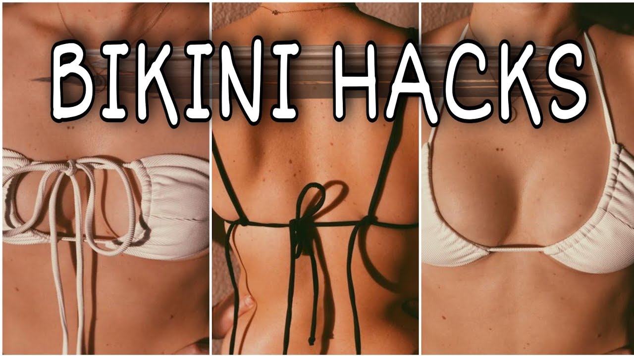 ¿Cómo usar un top de bikini?