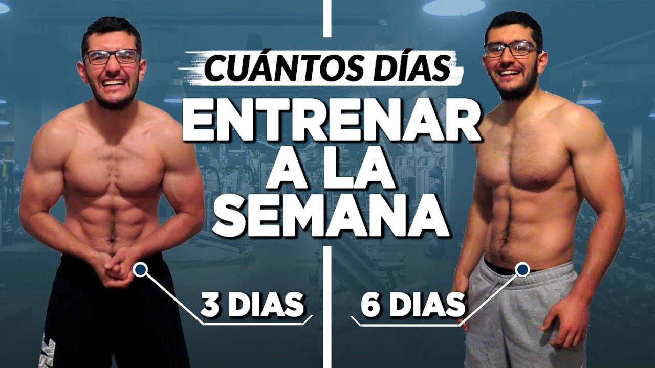 ¿Qué pasa si voy 6 días al gym?