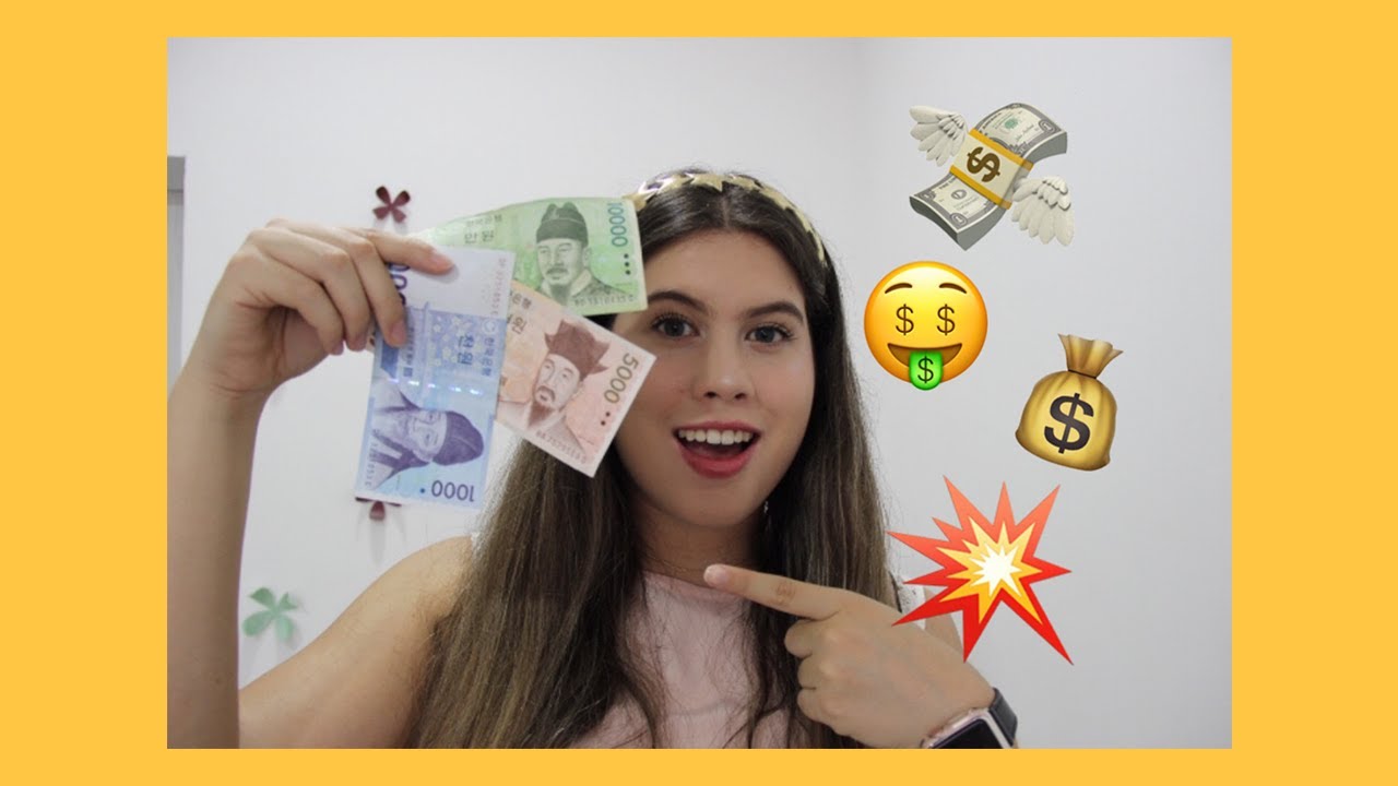 ¿Cuánto vale los billetes de Corea del Sur?
