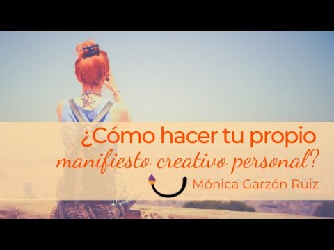 ¿Cómo hacer un manifiesto personal ejemplos?