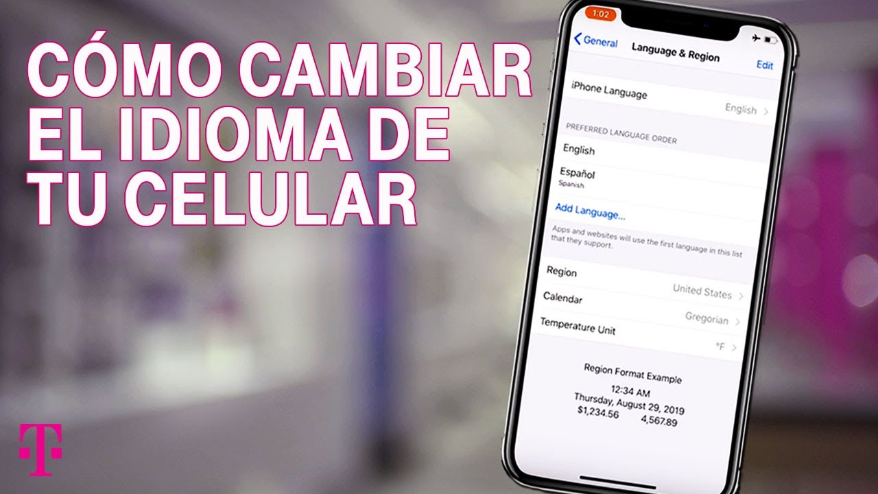 ¿Cómo se cambia el idioma en el móvil?