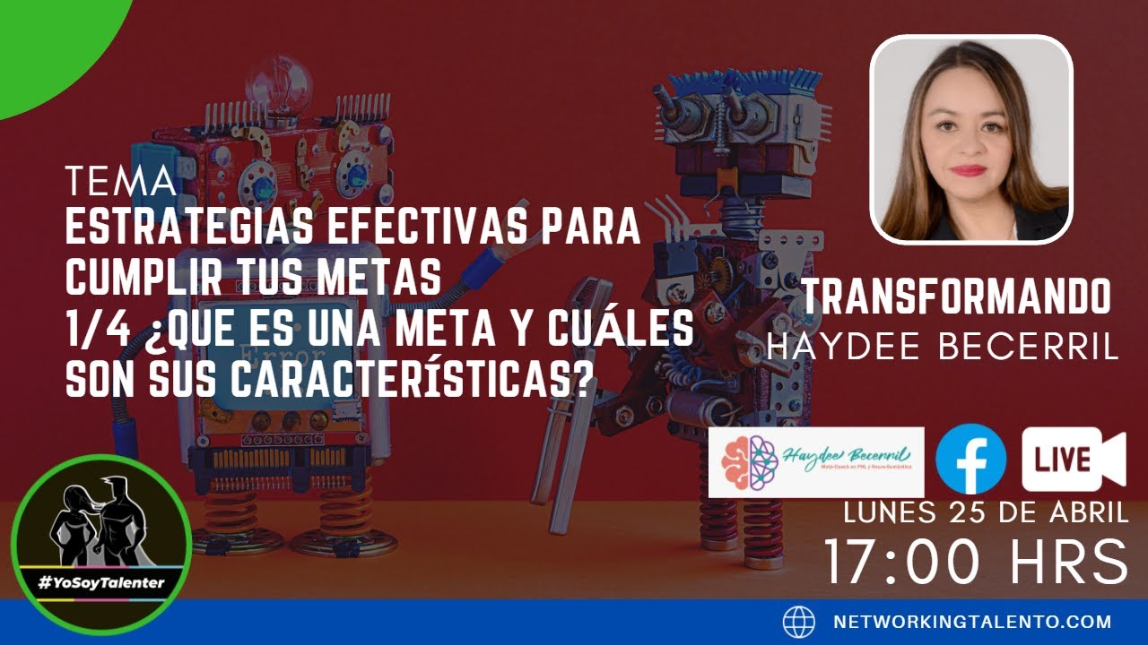 ¿Cuáles son las características de las metas?