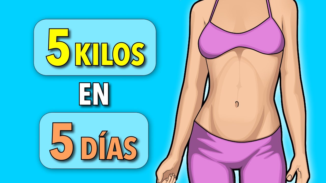 ¿Cómo perder kilos en 5 días?