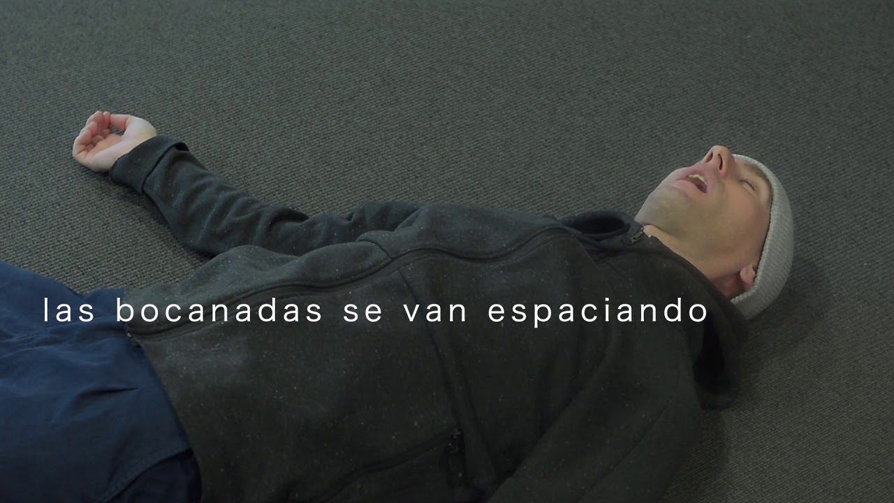 ¿Cómo se llama la respiración antes de morir?